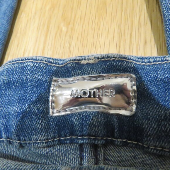 MOTHER High Waisted Looker Jeans in Doodling Damsel - Size US 27 - Picture 14 of 15